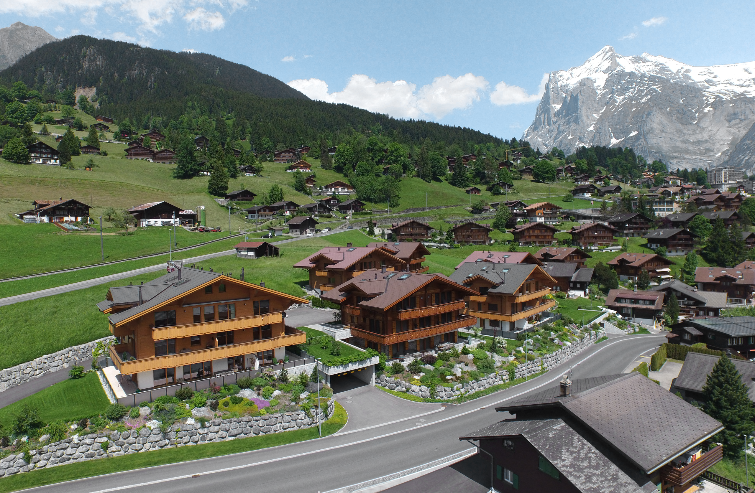 Überbauung Rothenegg in Grindelwald, geplant und realisiert durch Firmen der GRIWA GROUP.